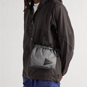Wander Gray Crossbody Messenger Bag
